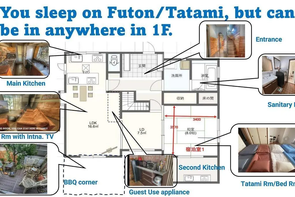 Holiday home House Rental Tokyo