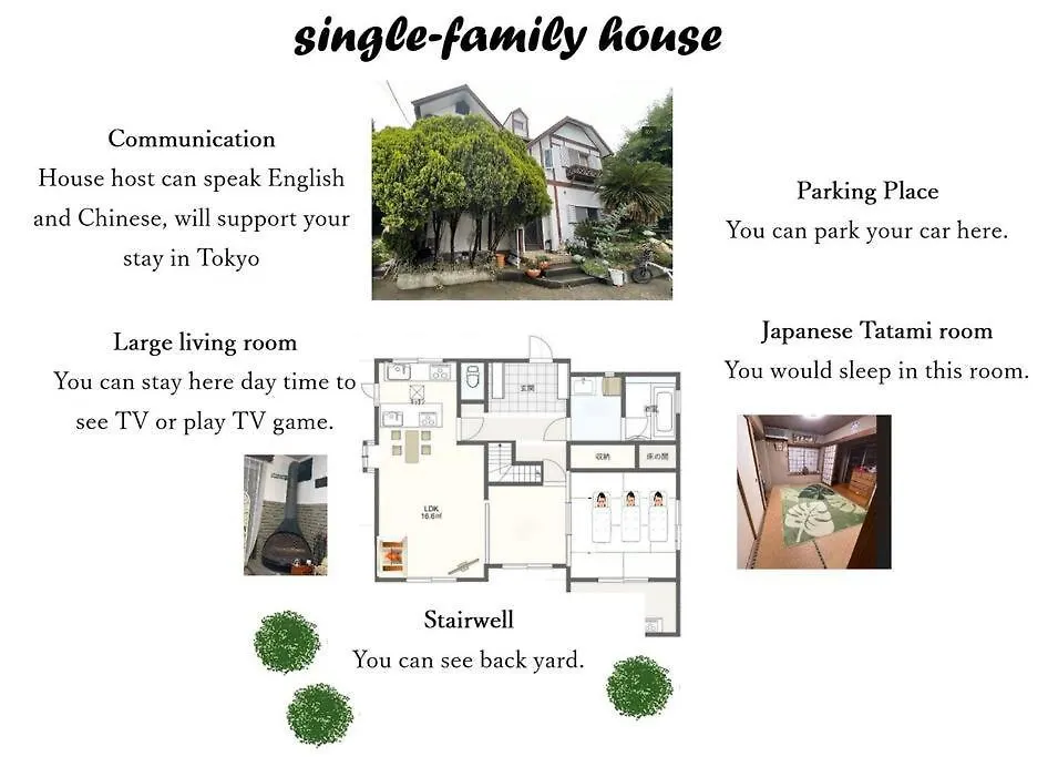 House Rental Tokyo 0*,
